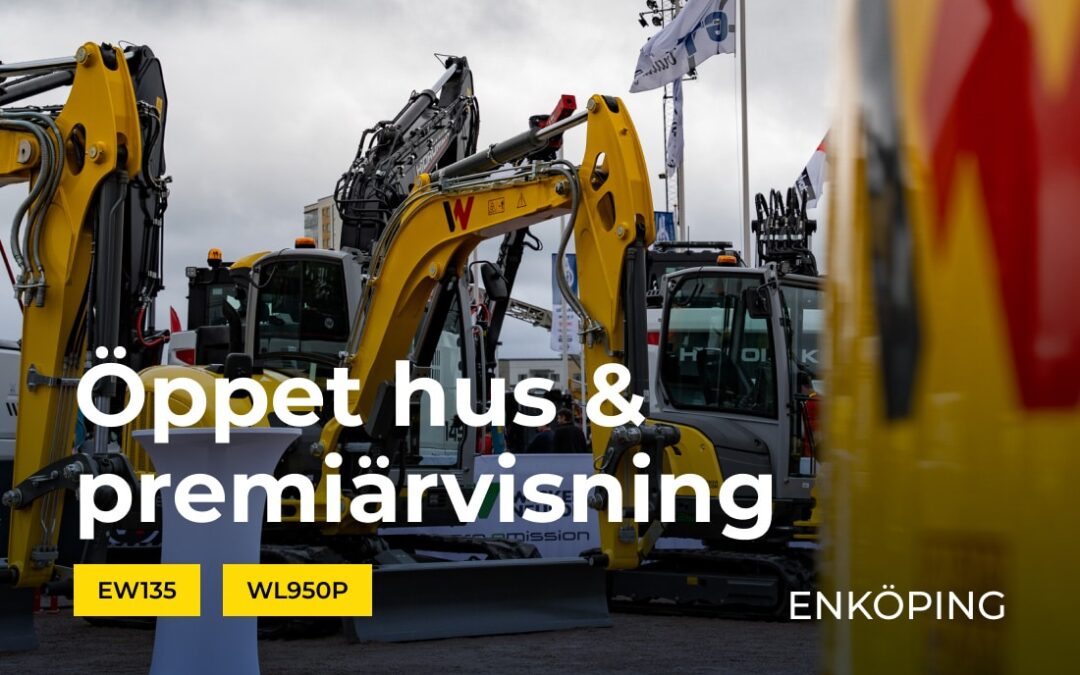 Öppet hus S-Rental i Enköping 4 november