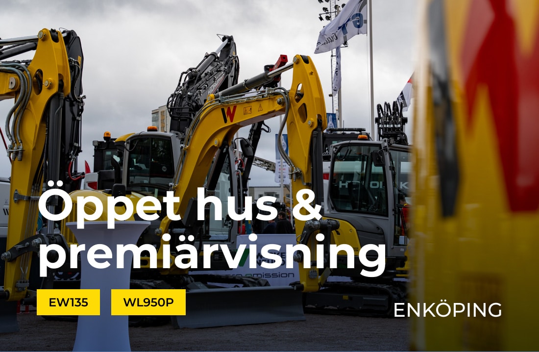 Öppet hus S-Rental i Enköping 4 november