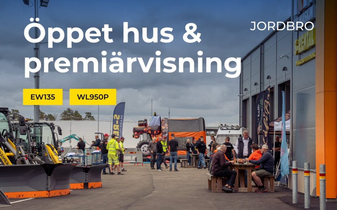 Öppet hus Jordbro 21/10 2026